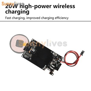 DC 10-24V 20W Carte de circuit de recharge sans fil de voiture haute puissance pour téléphone