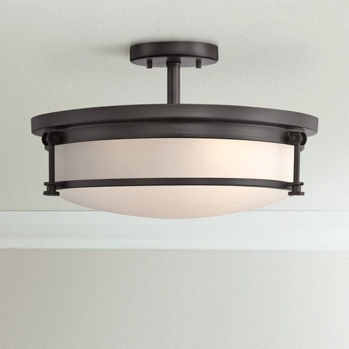Quoizel Sailor 16" Wide Western Bronze 4-Light Ceiling Light - Picture 1 of 2