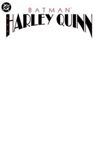 Batman Harley Quinn #1 Facsimile Edition Cover D Blank Var