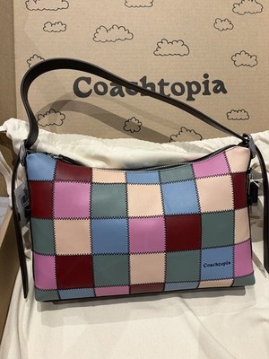 COACH Coachtopia Alter/Ego Slouchy Shoulder Bag Leather Multi 4 CBE00 NWT  