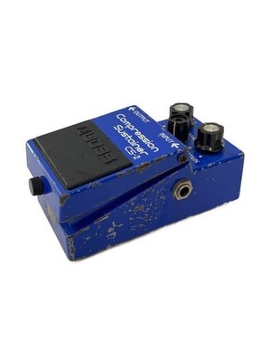 BOSS CS-2 Compressor Sustainer Guitar Effects Pedal Used