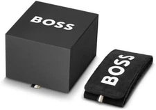 2025 NEWEST VERISON HUGO BOSS BLACK/WHITE 1 SLOT PRESENTATION WATCH GIFT BOX