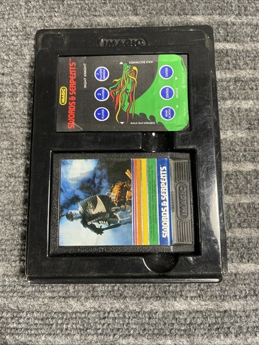 Vintage Intellivision Swords & Serpents Video Game Cartridge w/ Box & Manual - Picture 4 of 6