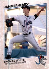 2024 Jupiter Hammerheads Choice #29 Thomas White Rowley Massachusetts MA NM Card