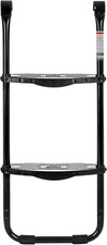Universal 2 Step Trampoline Ladder - Easy Install Ultra-Durable Steel Trampoline