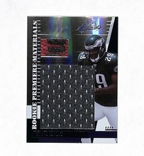 2007 Playoff Absolute Tony Hunt 9/50 Jumbo Jersey Patch Rookie Card Eagles . rookie card picture