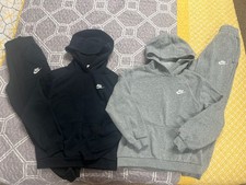 Nike Sportswear Club Fleece Pullover Hoodie Jogger Sweatpants Sets Y-large
