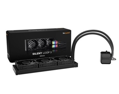 be quiet! SILENT LOOP 3 360mm All-in-One Water Cooling I Intel LGA New Open
