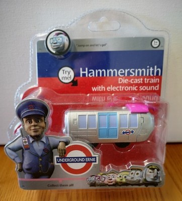 Underground Ernie Hammersmith Druckguss-Zug mit elektronischer Soundkarte neu aus altem Lagerbestand