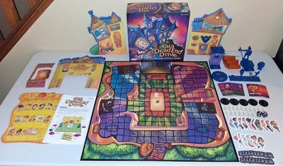 2002 1313 DEAD END DRIVE RELATIVE DANGER BOARD GAME PARKER BROTHERS