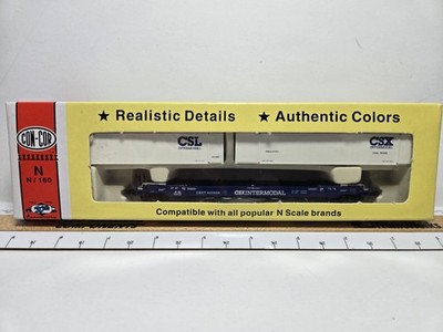 Con-Cor N Scale 125 Ton Gunderson Car CSX#48