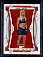 Manon Fiorot 2023 National Treasures /99 ERROR CARD Sean Strickland On Back
