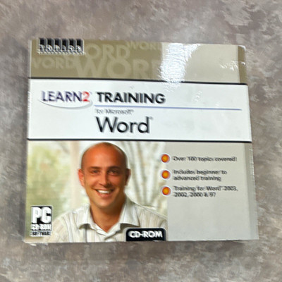 Learn2 Training for Microsoft Word PC CD-ROM Software Training IT ...