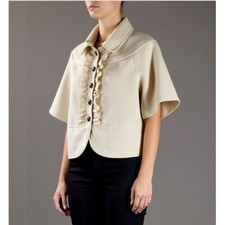 Alice Temperley Half Bell Shaped Sleeve Jacket, Size Large (WC003) NWOT