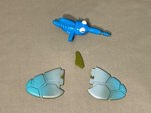 Vintage TMNT  Turtle Copter Parts Lot - Right and Left Rear Fins, SMALL FIN +