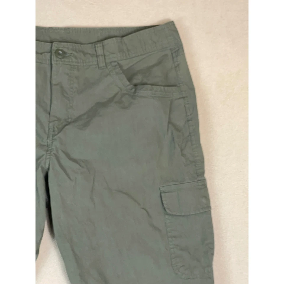 Boy Scouts of America Ladies Uniform Pants Olive Green Cargo Size 14W - Image 2 of 4