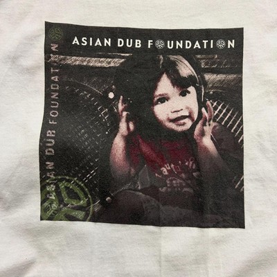 00sヴィンテージ Asian Dub Foundation バンドTシャツ L Tour Japan 00s Vintage Asian Dub Foundation Band T-Shirt L