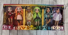 MGA Entertainment NEW Rainbow High Original Fashion Doll Playset Of 6 Retired
