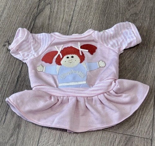 cabbage patch kids Pink Portrait Dress #511J