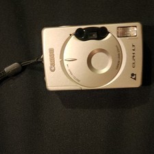 Canon ELPH LT Point Shoot APS Film Camera Auto Focus Built-in Flash Silver