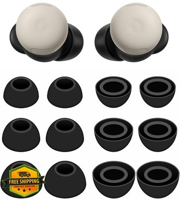 ALXCD Ear Tips Pixel Buds Pro 2 Black S/M/L