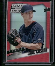 2014 Panini Prizm Perennial Draft Picks #9 Jake Cosart Prizms Red #/100