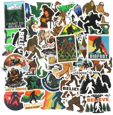 Bigfoot Sticker Pack 150PCS – Waterproof Vinyl Decals for Laptop Luggage Bottles
