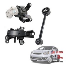 3Pcs Engine Motor Mount and Transmission Mount Kit, Compatible with