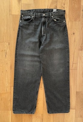 orSlow 100 Super Dad's Fit Denim **Limited Edition** Schwarz Gr. 4 Made in Japan