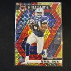 2025 Panini Mosaic Football Choice Fusion Red and Yellow Terrell Owens #297
