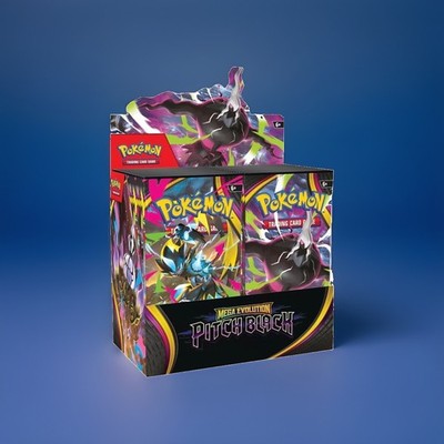 Pokemon Mega Evolution Pitch Black Booster Box Factory Sealed
