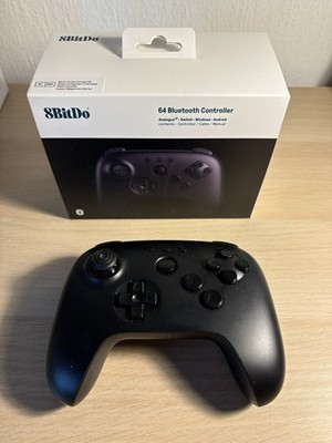 8bitdo 64 Bluetooth Controller Schwarz