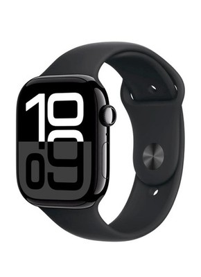Apple Smart Watch Black Silicone Band Aluminum Case Touchscreen