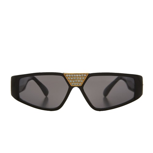 sunglasses bling Hip Hop Outdoor 80\'s 90\'s Style Retro Pink Lens Gold Frame New Sunglasses bling Women Outdoor 80 main image 3