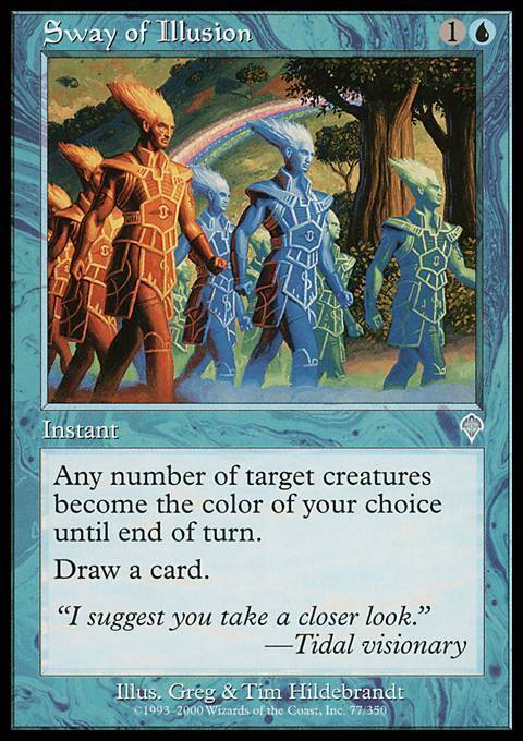 mtg illusion cards magic 1x Sway of Invasion Light Play, English t:illusion · Scryfall Magic: The