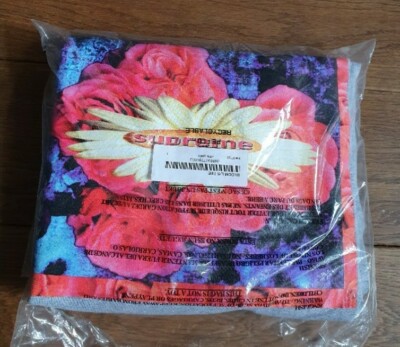 FW17 Supreme Bloom l/S Tee heather grey Long sleeve T-shirt size