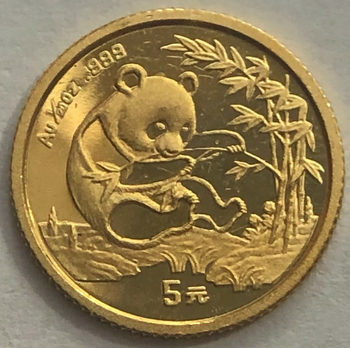 China 1994 1/20 ozt Gold Panda | eBay