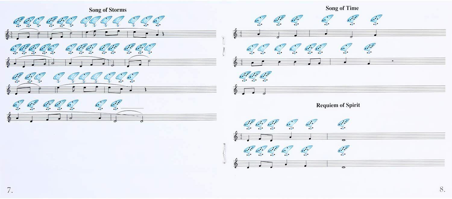  Ohuhu Zelda Ocarina with Song Book (Songs From the Legend of  Zelda), FDA Tested 12 Hole Alto C Zelda Ocarinas Play by Link Triforce,  Gift for Zelda Fans with Display Stand