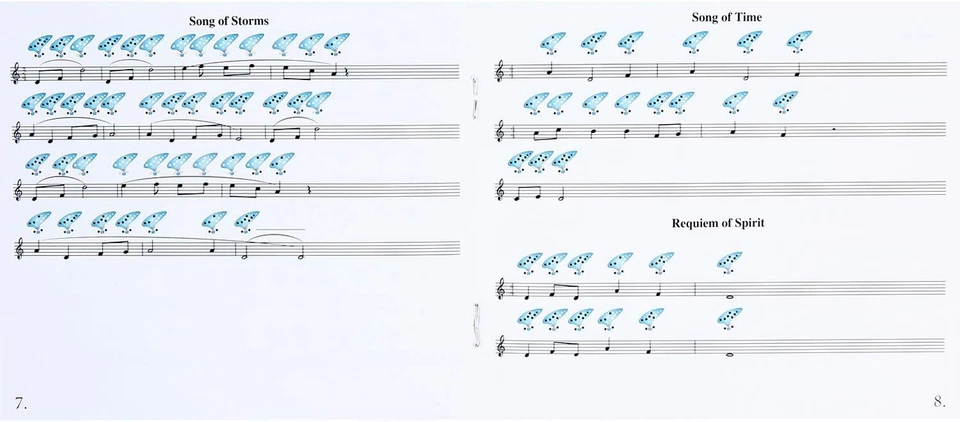 Ohuhu 12 Hole Ocarina Ceramic Alto C Legend of Zelda Ocarina Flute Instrument - image 4 of 4