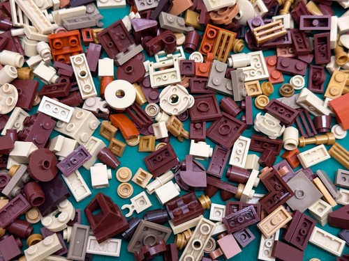 LEGO Brick, Plate, Tile, Cone, Small Tiny Parts, Excellent Condition / 50 Pieces - Picture 22 of 34
