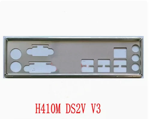 Shield I/O IO Backplate For Gigabyte H410M DS2V V3 Motherboard