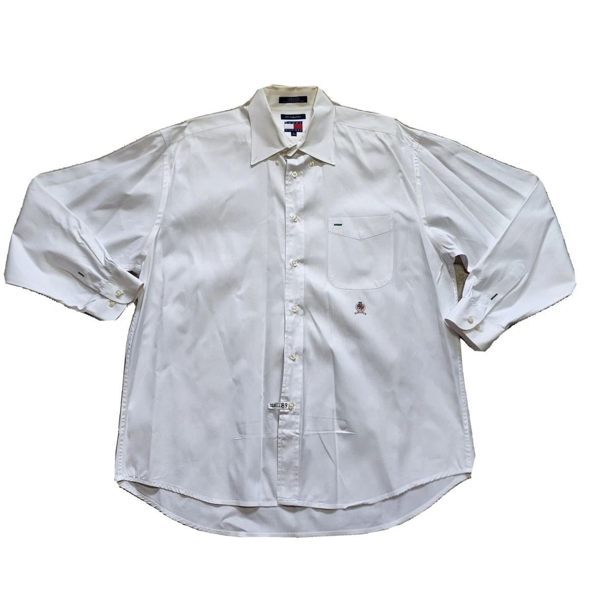 Tommy hilfiger mens white dress shirts outlet