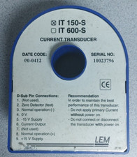 LEM IT 150-S CURRENT TRANSDUCER 150A QUANTITY  WOW 