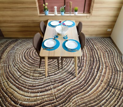 3D Wood Texture 1888 Floor WallPaper Murals Wall Print Decal AU Zoe