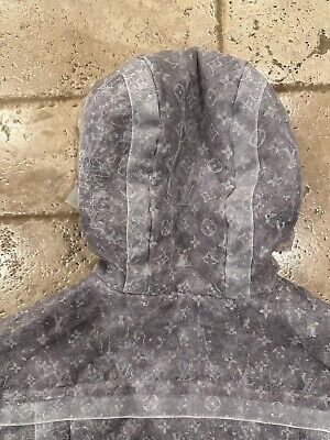 Louis Vuitton FW21 Organza Monogram Print Pad Blouson Jacket Louis Vuitton FW21 Organza Monogram Print Pad Blouson Jacket