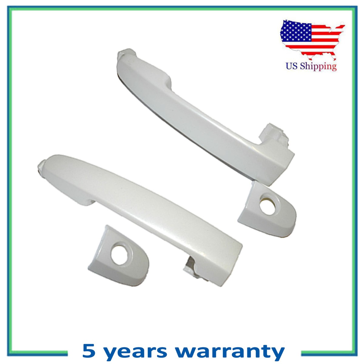 Front Outer Door Handle For 02-06 TOYOTA Camry Blizzard Pearl 070