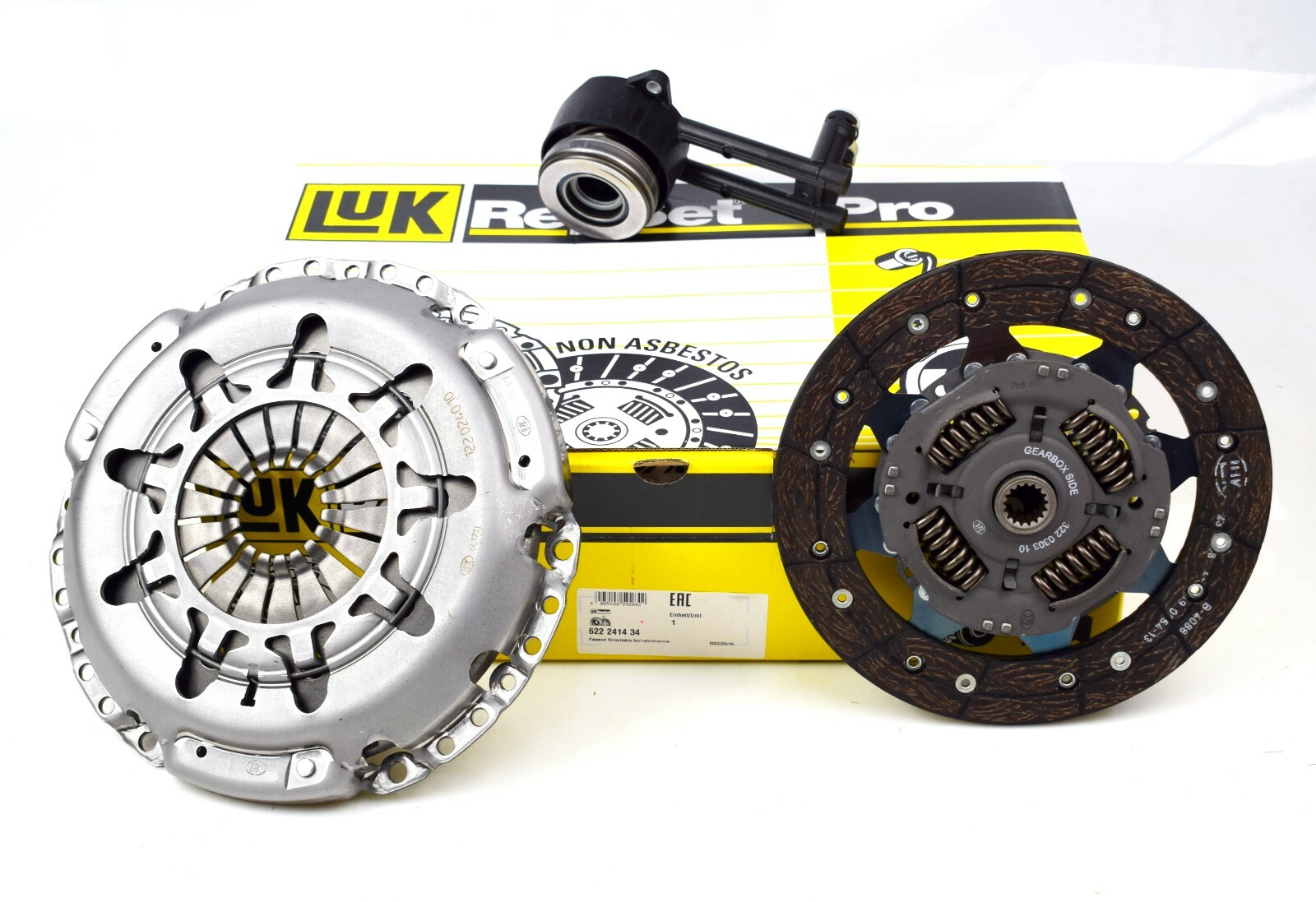 LuK REPSET PRO 3 PIECE CLUTCH KIT FOR FORD FOCUS 1.4, 1.6, 1.8 (98-04) 622241434