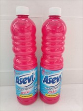 Asevi Concentrated Hard Floor Cleaner Liquid Dirt Remover Mio 1L x2 6.46 per litre