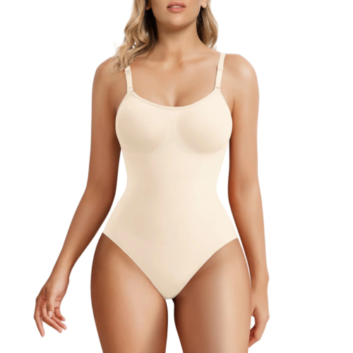 Brief Shapewear for Women Tummy Control Body Shaper Seamless Sculpting Bodysuit