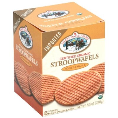 Shady Maple Farms  Organic Stroopwafels Honey And Maple  8.5 Oz